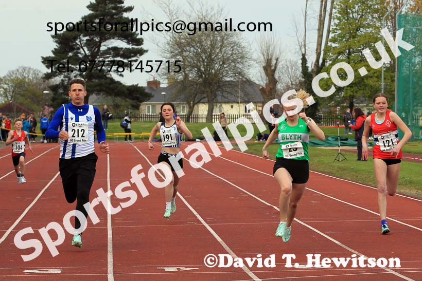 150 metres, 2023 NE Grand Prix 1, Monkton. Photo: David T. Hewitson/Sports for All Pics